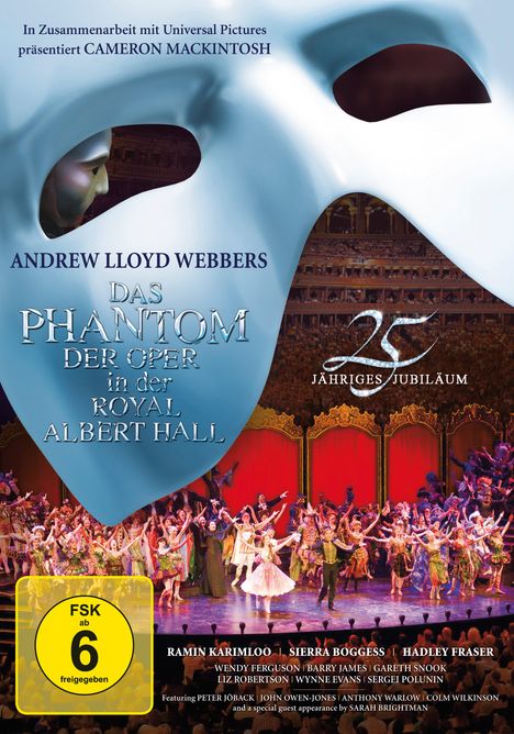 Das Phantom der Oper (2011), DVD