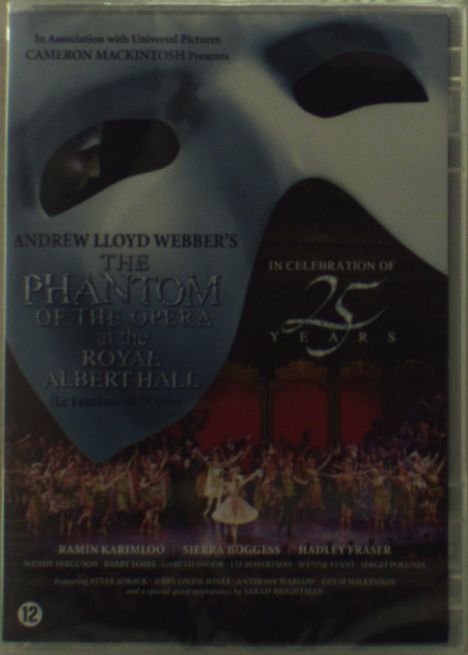 Andrew Lloyd Webber (geb. 1948): Musical: Phantom Of The Opera At The..., DVD