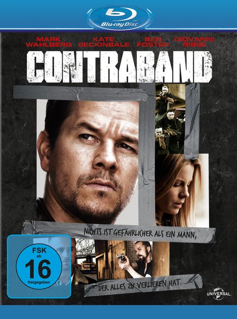 Contraband (2012) (Blu-ray), 1 Blu-ray Disc und 1 DVD
