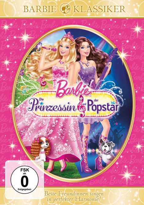 Barbie: Die Prinzessin und der Popstar, DVD