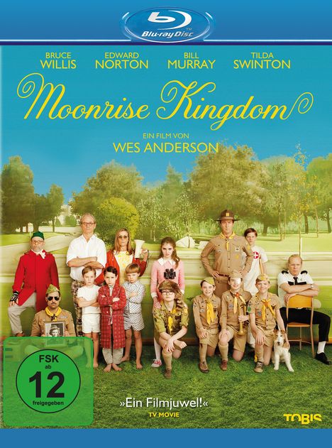 Moonrise Kingdom (Blu-ray), Blu-ray Disc