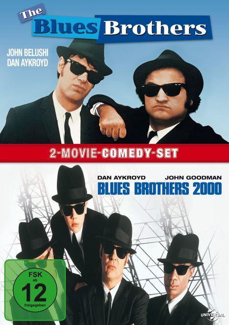 Blues Brothers / Blues Brothers 2000, 2 DVDs
