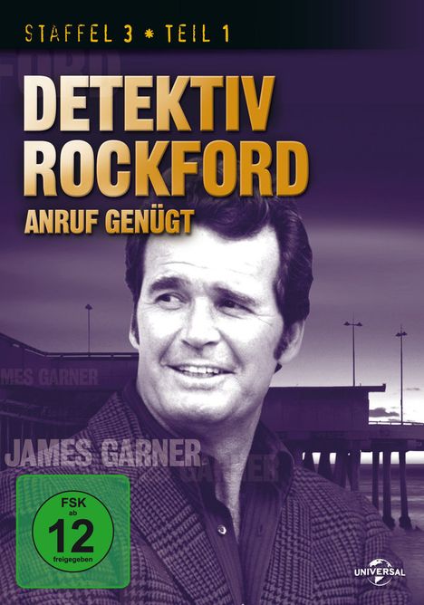 Detektiv Rockford - Anruf genügt Staffel 3 Box 1, 3 DVDs