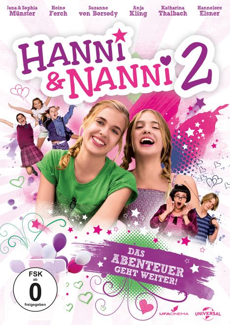 Hanni &amp; Nanni 2, DVD