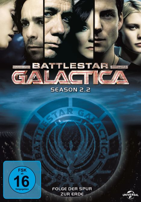 Battlestar Galactica Season 2 Box 2, 3 DVDs