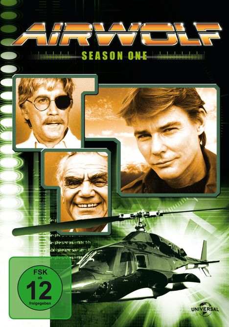 Airwolf Season 1, 3 DVDs