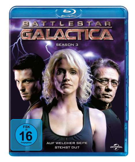 Battlestar Galactica Season 3 (Blu-ray), 5 Blu-ray Discs