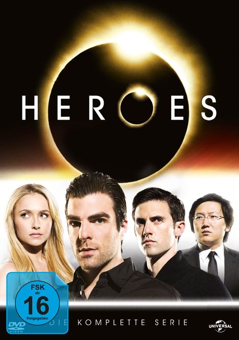 Heroes (Komplette Serie), 23 DVDs