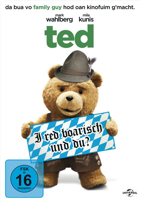 Ted (Bairische Version - Ted spricht Bairisch), DVD