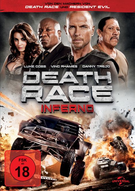 Death Race - Inferno, DVD