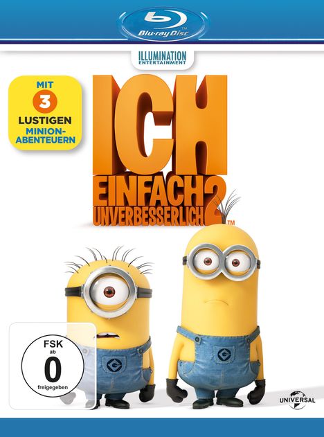 Ich - Einfach unverbesserlich 2 (Blu-ray), Blu-ray Disc