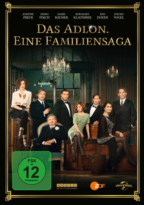 Das Adlon - Eine Familiensaga, 3 DVDs