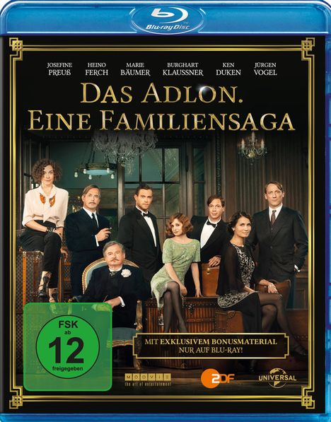 Das Adlon - Eine Familiensaga (Blu-ray), 2 Blu-ray Discs