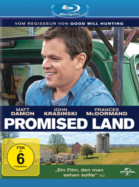 Promised Land (Blu-ray), Blu-ray Disc