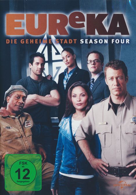 Eureka Season 4, 5 DVDs
