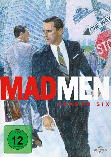 Mad Men Season 6, 4 DVDs