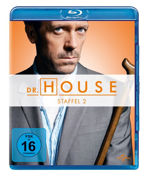 Dr. House Season 2 (Blu-ray), 5 Blu-ray Discs