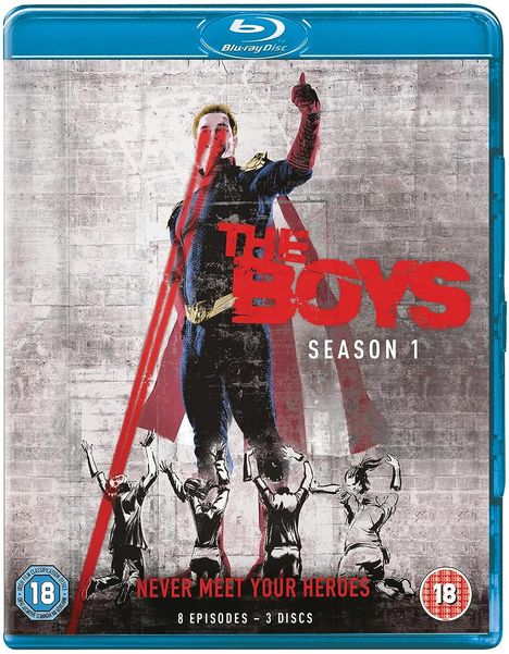 The Boys Season 1 (Blu-ray) (UK Import), 3 Blu-ray Discs