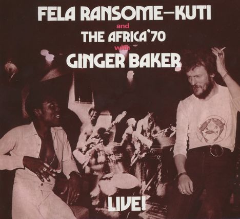 Fela Kuti: Fela With Ginger Baker Live! (Remastered), CD