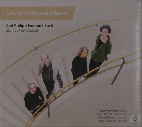 Carl Philipp Emanuel Bach (1714-1788): Flötenquartette Wq.93-95, CD