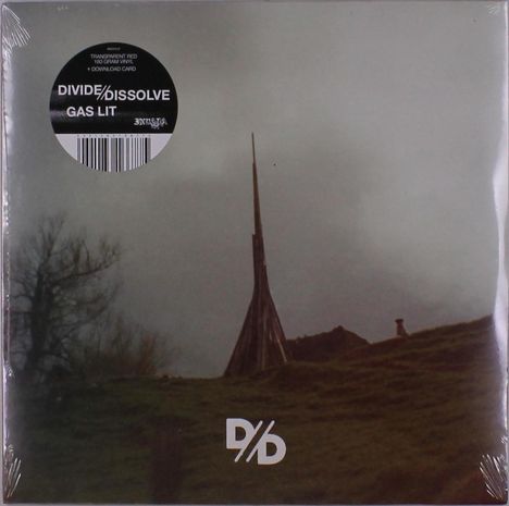 Divide &amp; Dissolve: Gas Lit (180g) (Transparent Red Vinyl), LP