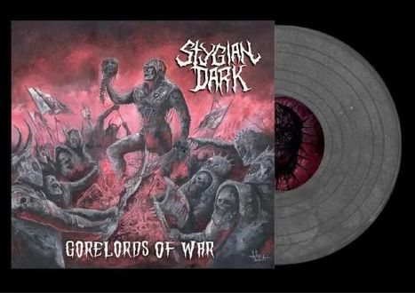 Stygian Dark: Gorelords Of War (Limited Edition) (Silver/Black Marmered Vinyl), LP