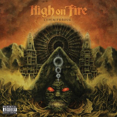 High On Fire: Luminiferous (180g) (2LP + CD), 2 LPs und 1 CD