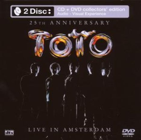 Toto: Live In Amsterdam - 25th Anniversary (CD + DVD), 1 CD und 1 DVD