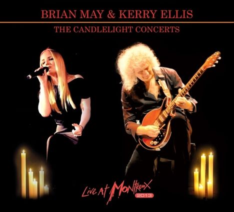 Brian May &amp; Kerry Ellis: The Candlelight Concerts: Live At Montreux 2013, 1 DVD und 1 CD