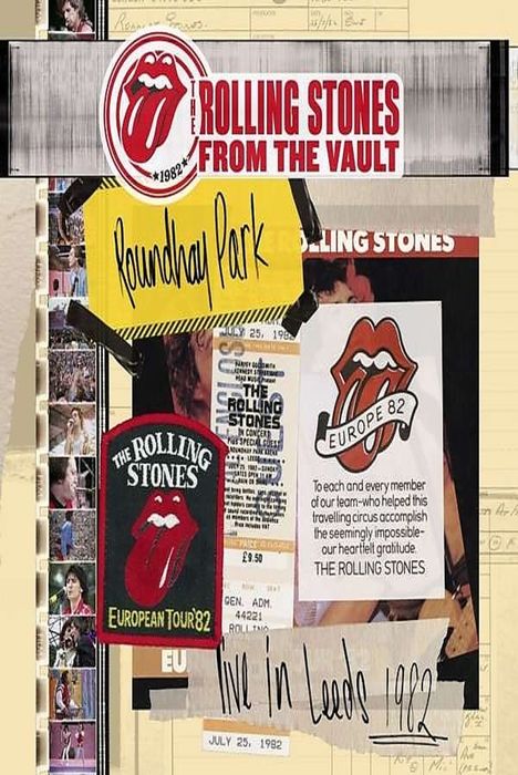 The Rolling Stones: From The Vault: Live In Leeds 1982, 2 CDs und 1 DVD