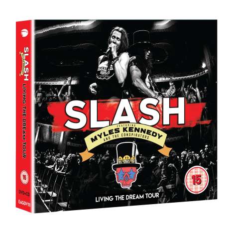 Slash Feat. Myles Kennedy &amp; The Conspirators: Living The Dream Tour, 2 CDs und 1 DVD