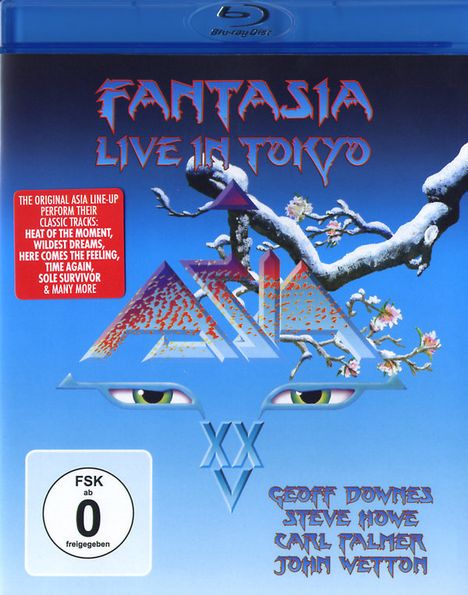 Asia: Fantasia: Live In Tokyo 2007, Blu-ray Disc
