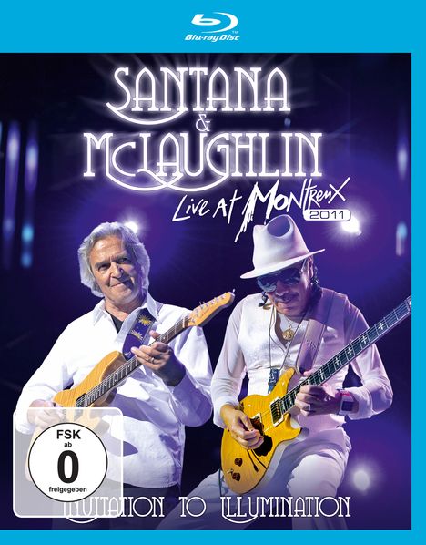 Carlos Santana &amp; John McLaughlin: Invitation To Illumination: Live At Montreux 2011, Blu-ray Disc