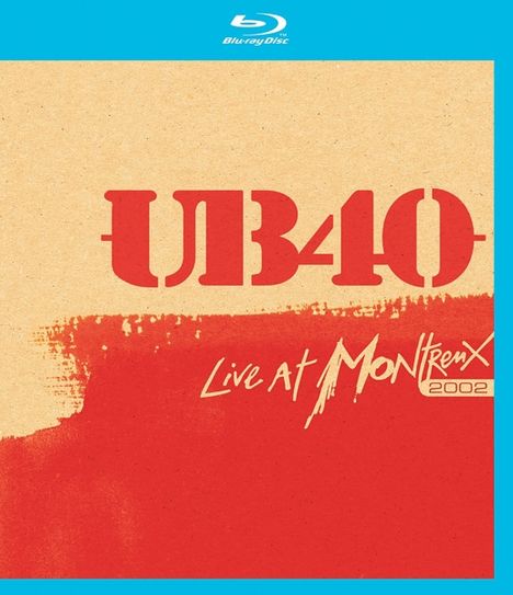 UB40: Live At Montreux 2002, Blu-ray Disc