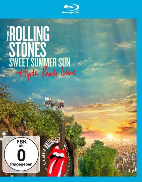 The Rolling Stones: Sweet Summer Sun: Hyde Park Live 2013, Blu-ray Disc