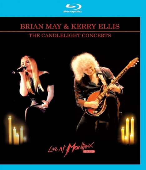 Brian May &amp; Kerry Ellis: The Candlelight Concerts: Live At Montreux 2013, 1 Blu-ray Disc und 1 CD