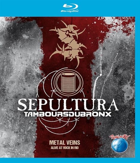 Sepultura: Metal Veins: Alive At Rock In Rio 2013, Blu-ray Disc