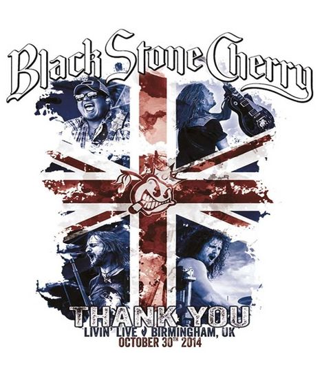 Black Stone Cherry: Thank You: Livin' Live, Birmingham, UK, October, 30th 2014, Blu-ray Disc