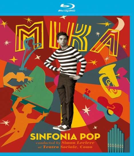 Mika: Sinfonia Pop: Live At The Teatro Sociale, Como, Italy 2015, Blu-ray Disc