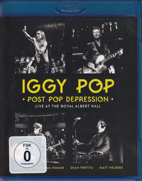 Iggy Pop: Post Pop Depression: Live At The Royal Albert Hall, Blu-ray Disc