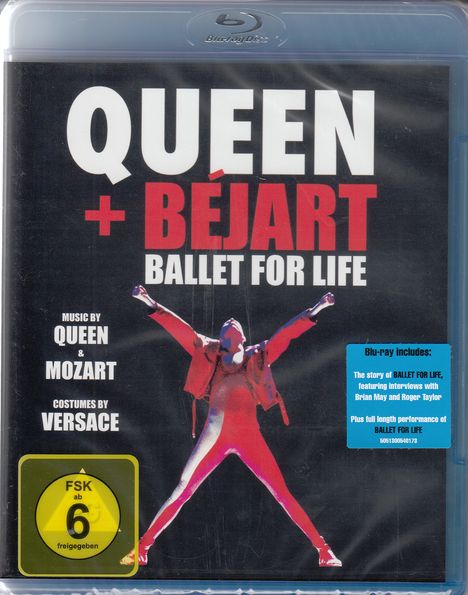 Queen &amp; Maurice Béjart: Ballet For Life, Blu-ray Disc