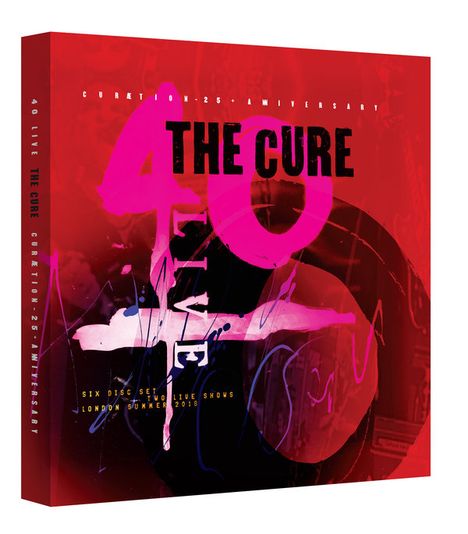 The Cure: 40 Live - Curætion 25 - Anniversary (Limited Bluray/CD Boxset), 2 Blu-ray Discs und 4 CDs