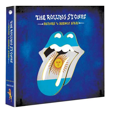 The Rolling Stones: Bridges To Buenos Aires (SD Blu-ray), 2 CDs und 1 Blu-ray Disc