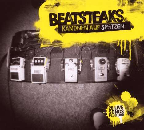 Beatsteaks: Kanonen auf Spatzen: 28 Live Songs, 2 CDs und 1 DVD