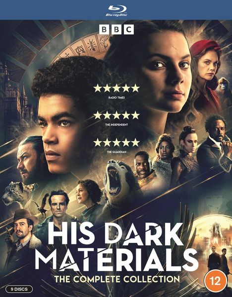 His Dark Materials Season 1-3 (Blu-ray) (UK Import), 9 Blu-ray Discs