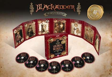 Black Adder - The Complete Collection (Blu-ray) (UK Import), 7 Blu-ray Discs