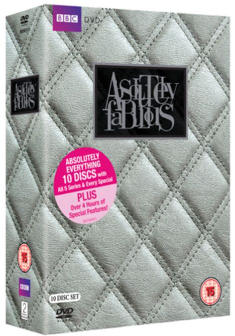 Absolutely Fabulous Season 1-5 (Complete Series) (UK Import), 10 DVDs