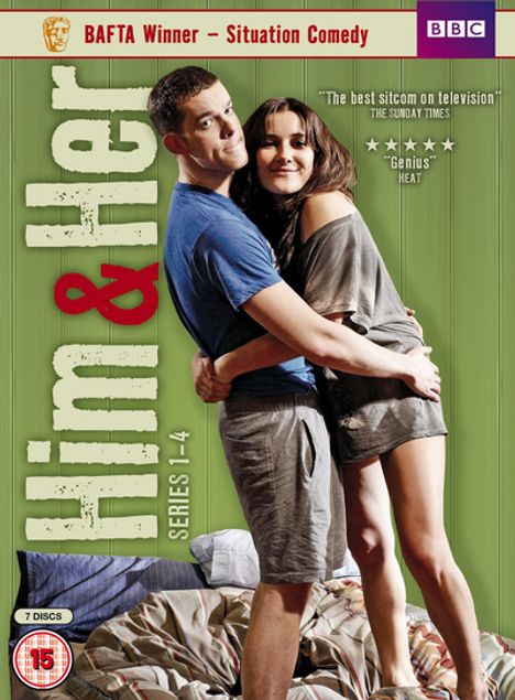 Him &amp; Her Season 1-4 (Complete Series) (UK Import), 7 DVDs