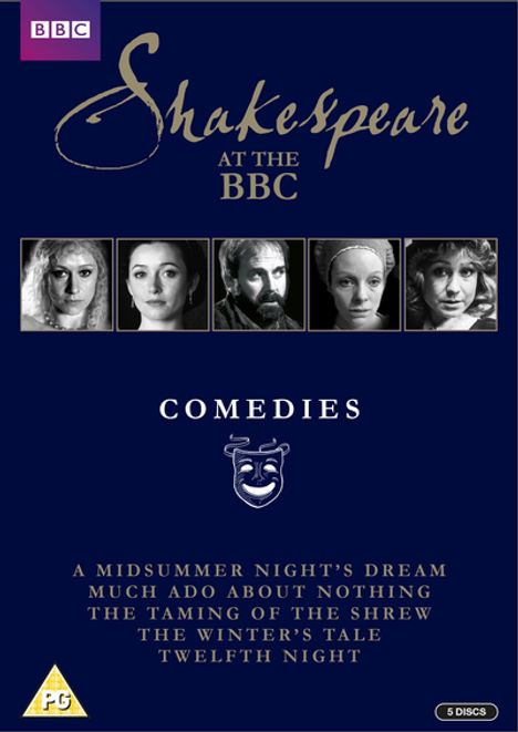 Shakespeare at the BBC: Comedies (UK Import), 5 DVDs