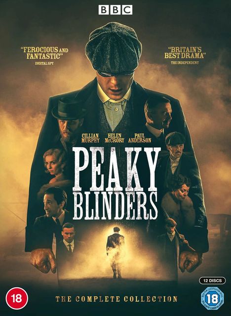Peaky Blinders Season 1-6 (Complete Collection) (UK Import), 12 DVDs